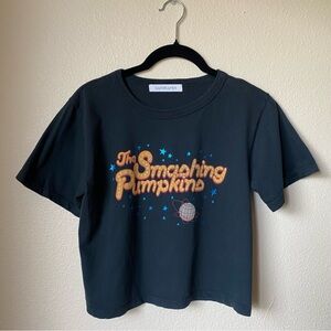 Daydreamer Smashing Pumpkins Tee, Small, Black, Cropped, Grunge, Retro, EUC